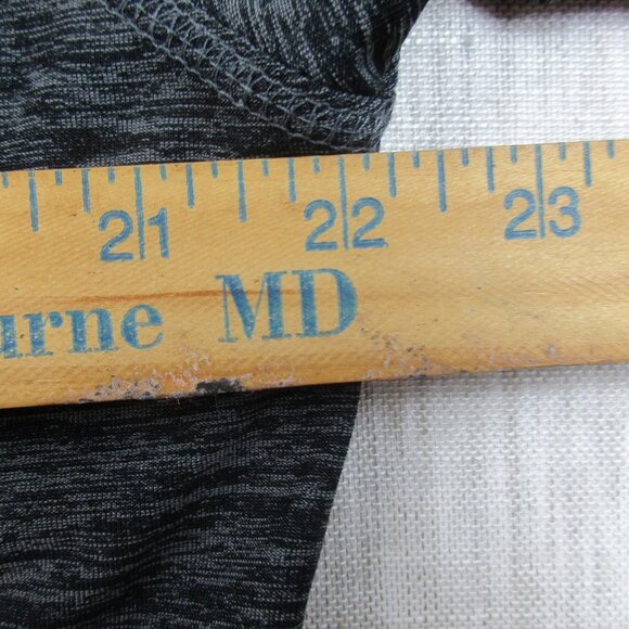 Reebok Active Shirt‎ Mens XL Gray Space Dye Stretch Long Sleeve Slim Performance - Picture 10 of 10